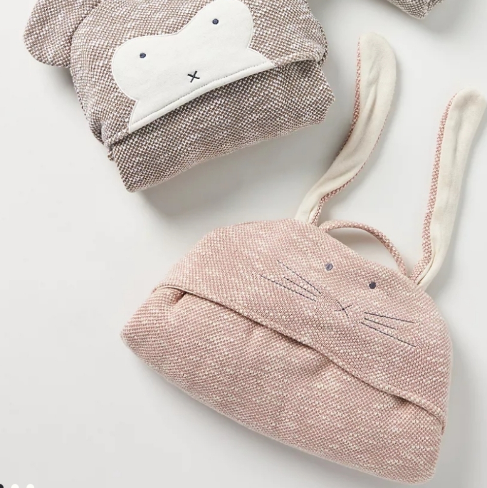 Anthropologie Kids Travel Blanket - Bunny